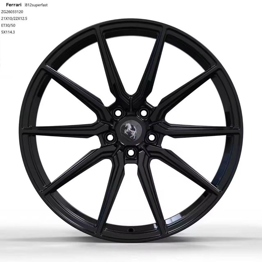 Ferrari用 鍛造 TYPE NH-F1 ホイールSET(4本) 21/22インチ